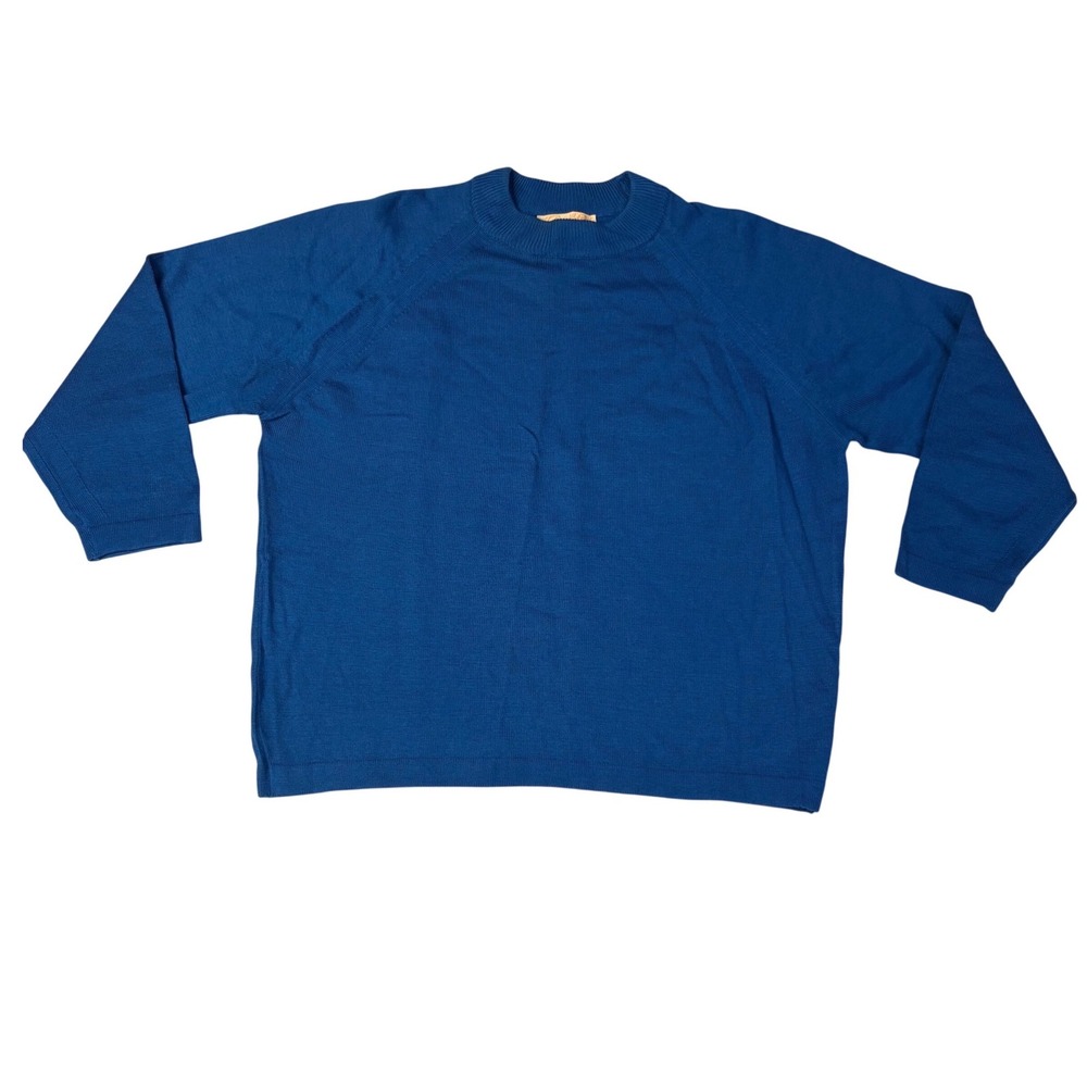 Pendleton Woolen‎ Mills Blue 100% Virgin Wool Sweater Size 40